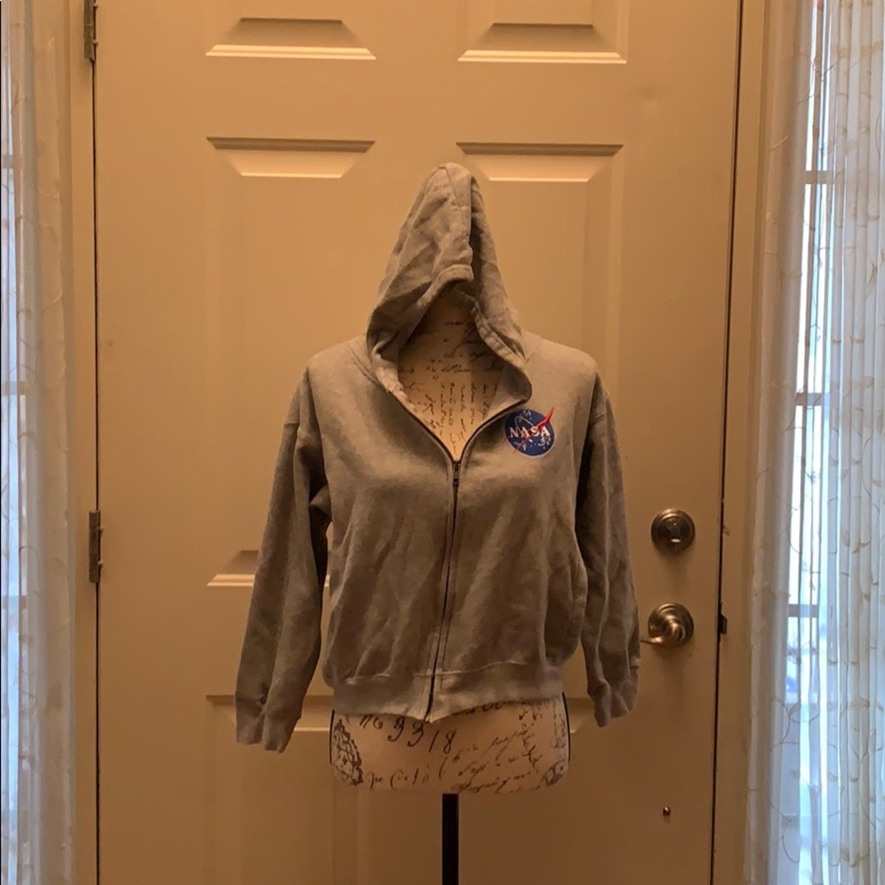 NASA zip up hoodie